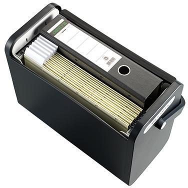 9199151559 - Detailbild_helit Hängebox H6110195 DIN A4 max. 25Mappen PS schwarz