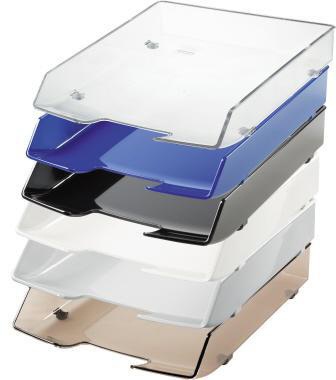 9199151610 - Detailbild_HAN Briefablage WAVE 1028-13 A4/C4 stapelbar schwarz 5 St./Pack.