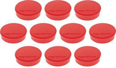 9199151691 - Detailbild_magnetoplan Magnet Discofix Hobby 1664506 25mm rot 10 St./Pack.