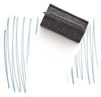 9199151747 - Detailbild_magnetoplan Tafelwischer 1228801 magnetoWipe ecoAware PET-Filz grau