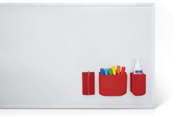 9199151748 - Detailbild_magnetoplan Tafelwischer 1228806 magnetoWipe ecoAware PET-Filz rot