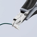4000810747 - Detailbild_Elektronikseitenschneider L.115mm Form 2 Facette nein spiegelpol.KNIPEX