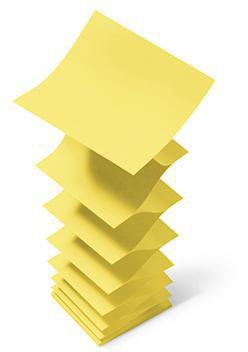 9199153121 - Detailbild2_Post-it Haftnotiz R330-CY 76x76mm 100Bl ge 12St