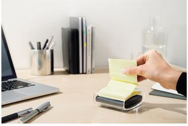 9199153133 - Detailbild_Post-it Haftnotiz R350 CY 76x127mm 100Bl ge 12St