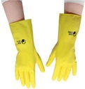 9199153598 - Detailbild_FAIR ZONE Gummihandschuh H2825 M gelb 1Paar