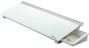 9199154164 - Detailbild2_Nobo Memoboard Diamond 1905174 460x60x150mm Glas/Alu ws