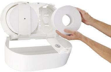 9199154292 - Detailbild3_Aquarius Toilettenpapierspender Jumbo 7186 ws