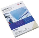 9199154877 - Detailbild_GBC Einbanddeckel LeatherGrain CE040070 DIN A4 weiß 100 St./Pack.