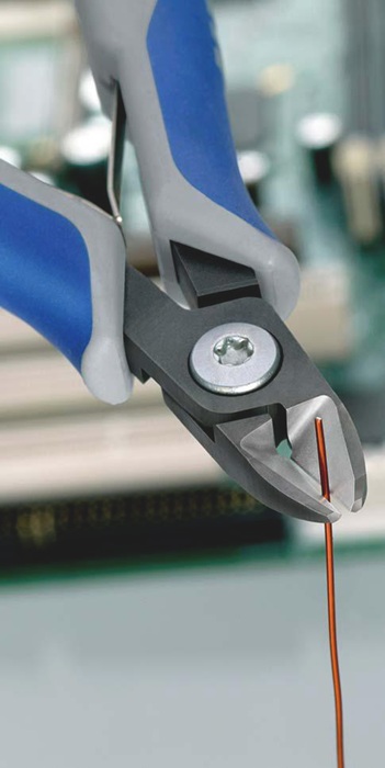 4000810820 - Detailbild_Präzisions-Elektronik-Seitenschn.L.125mm Form 0 Facette ja,sehr kl.pol.KNIPEX
