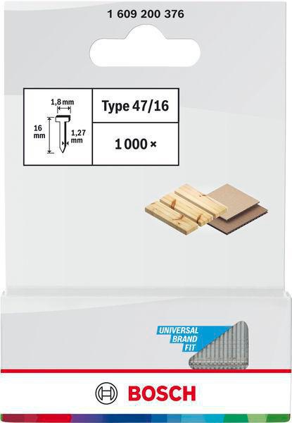 8000343365 - Detailbild2_Nagel Typ 47 LxB 16x1,8mm Dicke 1,27mm 1000er Pack BOSCH