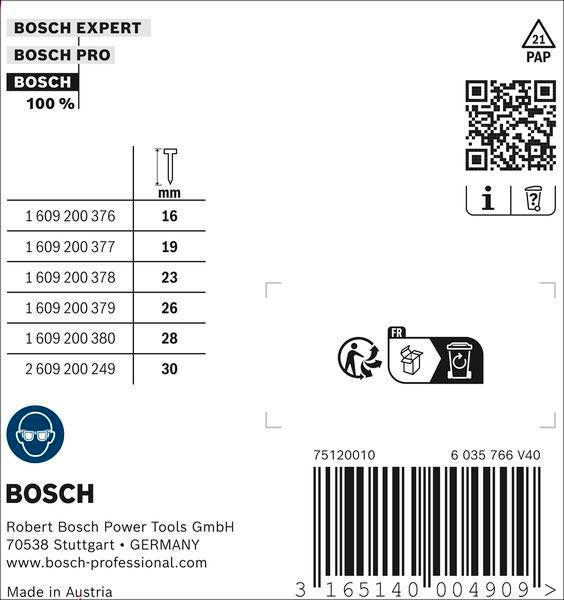 8000343369 - Detailbild2_Nagel Typ 47 LxB 28x1,8mm Dicke 1,27mm 1000er Pack BOSCH