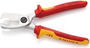 4000810912 - Detailbild2_Kabelschere L.200mm Kopf verchr.VDE Mehrkomp.-Hüllen KNIPEX