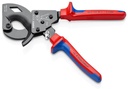 4000810928 - Detailbild5_Kabelschneider Gesamt-L.250mm max.32 (240 mm²)mm Mehrkomp.-Hüllen KNIPEX