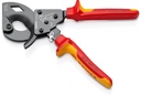 4000810930 - Detailbild2_Kabelschneider Gesamt-L.250mm max.32 (240 mm²)mm Mehrkomp.-Hüllen VDE KNIPEX
