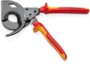 4000810942 - Detailbild_Kabelschneider Gesamt-L.320mm max.60 (600 mm²)mm pol.Mehrkomp.-Hüllen VDE KNIPEX