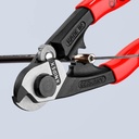 4000810961 - Detailbild_Drahtseilschere L.190mm pol.Ku.-Überzug KNIPEX