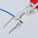 4000811005 - Detailbild_Elektroinstallationszange L.200mm VDE verchr.Mehrkomp.-Hüllen o.Öffnungsf.KNIPEX