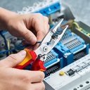 4000811006 - Detailbild_Elektroinstallationszange L.200mm VDE verchr.Mehrkomp.-Hüllen m.Öffnungsf.KNIPEX