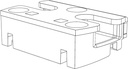 3000201476 - Detailbild_Fenster-Sicherheitsschließblech SBS.K.144 Ku.f.Nutmittenlage 13mm