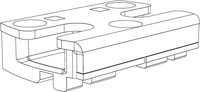 3000201477 - Detailbild_Fenster-Sicherheitsschließblech SBS.K.152 Ku.f.Nutmittenlage 13mm