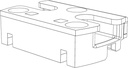 3000201478 - Detailbild_Fenster-Sicherheitsschließblech SBS.K.161 Ku.f.Nutmittenlage 13mm