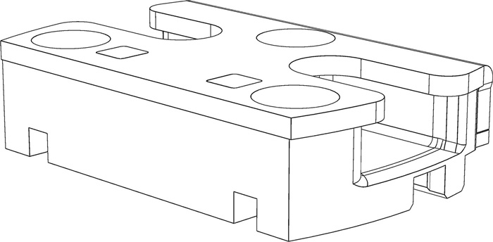 3000201480 - Detailbild_Fenster-Sicherheitsschließblech SBS.K.166 Ku.f.Nutmittenlage 13mm