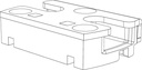 3000201480 - Detailbild_Fenster-Sicherheitsschließblech SBS.K.166 Ku.f.Nutmittenlage 13mm