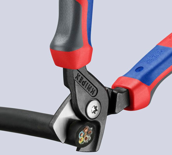 4000811218 - Detailbild_Kabelschere L.160mm Mehrkomp.-Hüllen KNIPEX