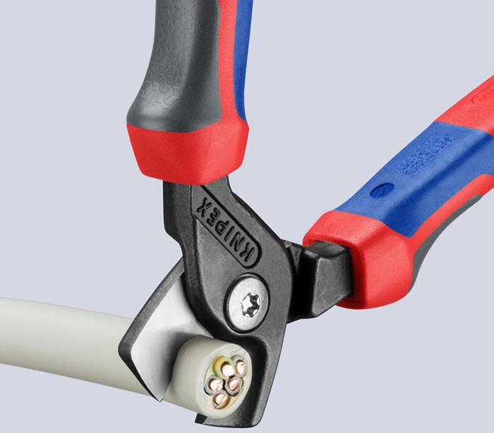 4000811218 - Detailbild4_Kabelschere L.160mm Mehrkomp.-Hüllen KNIPEX