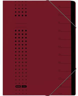 9199106828 - Detailbild_ELBA Ordnungsmappe chic 400002021 DIN A4 7Fächer Karton bordeaux