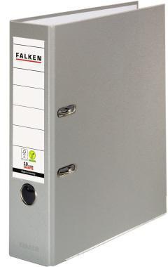 9199107076 - Detailbild3_Falken Ordner S80 09984022 DIN A4 80mm PP grau
