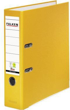 9199107078 - Detailbild3_Falken Ordner S80 09984048 DIN A4 80mm PP gelb