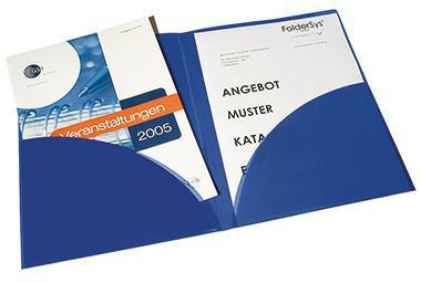 9199107160 - Detailbild_FolderSys Broschürenmappe 10008-40 DIN A4 PP Klarsichttasche blau