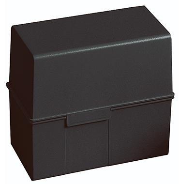 9199107291 - Detailbild2_HAN Karteikasten 977-13 DIN A7 quer max. 300Karten PS schwarz