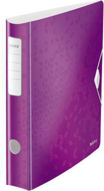 9199108078 - Detailbild3_Leitz Ordner WOW 11070062 DIN A4 65mm PP violett