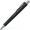 9199111056 - Detailbild_Faber-Castell Kugelschreiber POLY BALL 241199 M Mine bl Schaft sw