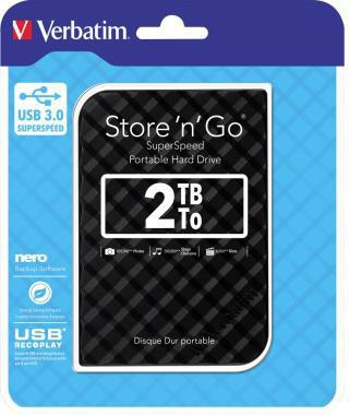 9199121367 - Detailbild3_Verbatim Festplatte Store n Go 53195 USB 3.0 2TB schwarz