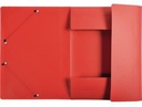 9199124033 - Detailbild_Exacompta Sammelmappe Opak 55085E A4 PP Gummizug 3Klappen rot