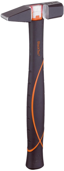 4000811371 - Detailbild2_Schlosserhammer BlackTec® 600g L.327mm Stiel-L.327mm 3K-Kunststoff-Stiel PICARD