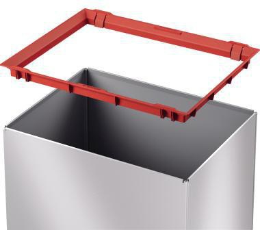 9199131897 - Detailbild4_Hailo Abfalleimer Big-Box Swing L 0840-121 35l silber
