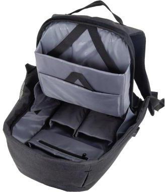 9199136626 - Detailbild2_LIGHTPAK Rucksack SAFEPAK 46154 Polyester anthrazit