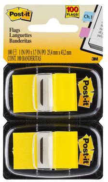 9199146727 - Detailbild2_Post-it Haftstreifen Index Standard 680-YW2 50Blatt gelb 2 St./Pack