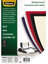 9199146787 - Detailbild_Fellowes Deckblatt Delta 5370104 DIN A4 weiß 100 St./Pack.