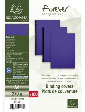 9199147433 - Detailbild_Exacompta Einbanddeckel Evercover 2790C A4 blau 100St.