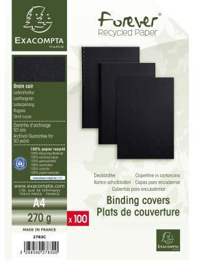 9199147582 - Detailbild_Exacompta Einbanddeckel Evercover 2783C A4 schwarz 100St.