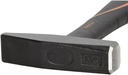 4000811373 - Detailbild3_Schlosserhammer BlackTec® 1000g L.362mm Stiel-L.362mm 3K-Kunststoff-Stiel PICARD
