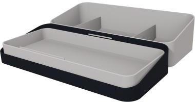 9199151587 - Detailbild_helit Tischorganizer the companion H6252595 schwarz