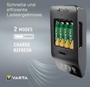 9199132576 - Detailbild_Varta Ladegerät LCD Smart Charger+ 57684101441 +4xAA 2.100mAh