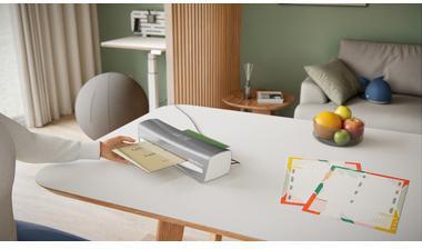 9199100579 - Detailbild_Leitz Laminiergerät iLAM HomeOffice 73680089 DIN A4 weiß/grau