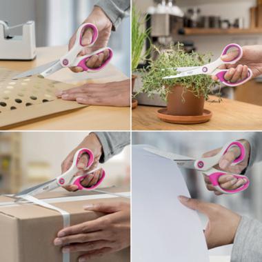 9199100618 - Detailbild_Leitz Universalschere WOW 53192023 205mm pink
